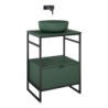 SZAFKA INDUS 60 1S FOREST GREEN MATT DO STELAŻA ELITA 168749 / RE010600077010