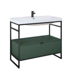 SZAFKA INDUS 100 1S FOREST GREEN MATT DO STELAŻA ELITA 168751 / RE011000077010