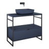 SZAFKA INDUS 100 1S NAVY BLUE MATT DO STELAŻA ELITA 168755 / RE011000077030