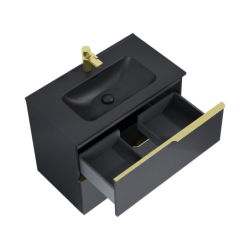 SZAFKA SOHO 80 2S BLACK MATT ELITA 168743 / RE010804047160