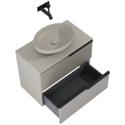 SZAFKA SOHO 80 2S FUME MATT ELITA 168744 / RE010804047020