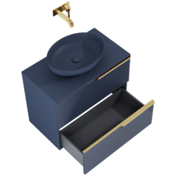 SZAFKA SOHO 80 2S NAVY BLUE MATT ELITA 169084 / RE010804047030