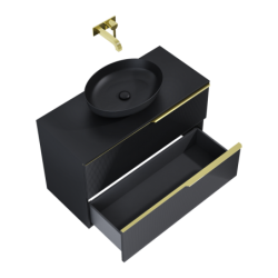 SZAFKA SOHO 100 2S BLACK MATT ELITA 168746 / RE011004047160