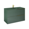 SZAFKA SOHO 100 2S FOREST GREEN MATT ELITA 169085 / RE011004047010