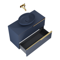 SZAFKA SOHO 100 2S NAVY BLUE MATT ELITA 169086 / RE011004047030