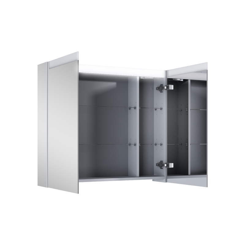 WISZĄCA Z LUSTRAMI SPECIAL 80 2D TECHNOBOX + LED ELITA 168925 / RE068925000010