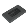 UMYWALKA DIMPLE 80 ŚCIENNA, MARMUR ANTHRACITE MATT ELITA 168854 / RE040800026010