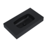 UMYWALKA DIMPLE 80 ŚCIENNA, MARMUR BLACK MATT ELITA 168855 / RE040800027160