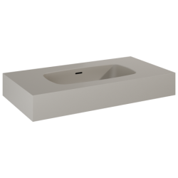 UMYWALKA DIMPLE 80 ŚCIENNA, MARMUR FUME MATT ELITA 168858 / RE040800027020
