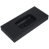 UMYWALKA DIMPLE 100 ŚCIENNA, MARMUR BLACK MATT ELITA 168863 / RE041000027160