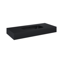UMYWALKA DIMPLE 100 ŚCIENNA, MARMUR BLACK MATT ELITA 168863 / RE041000027160