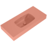 UMYWALKA DIMPLE 100 ŚCIENNA, MARMUR TERRA PINK MATT ELITA 168867 / RE041000026600