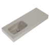 UMYWALKA DIMPLE 120 LEWA (60+60) ŚCIENNA, MARMUR FUME MATT ELITA 168874 / RE041201027020