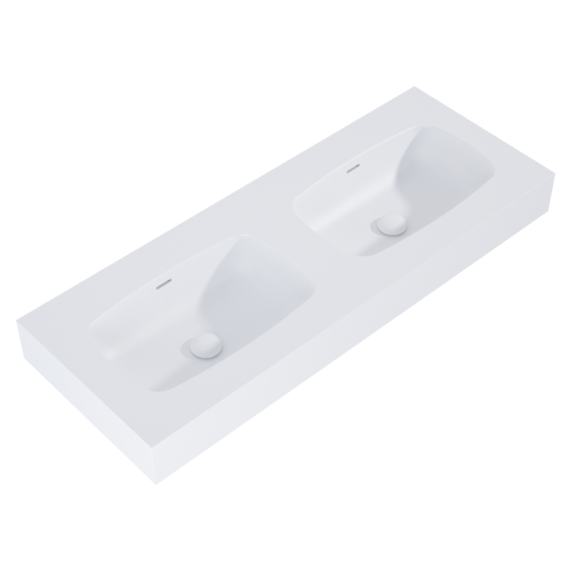UMYWALKA DIMPLE 120 DUO ŚCIENNA, MARMUR WHITE MATT ELITA 168884 / RE041200025290