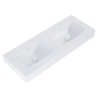 UMYWALKA DIMPLE 120 DUO ŚCIENNA, MARMUR WHITE MATT ELITA 168884 / RE041200025290