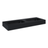 UMYWALKA DIMPLE 120 DUO ŚCIENNA, MARMUR BLACK MATT ELITA 168888 / RE041200027160