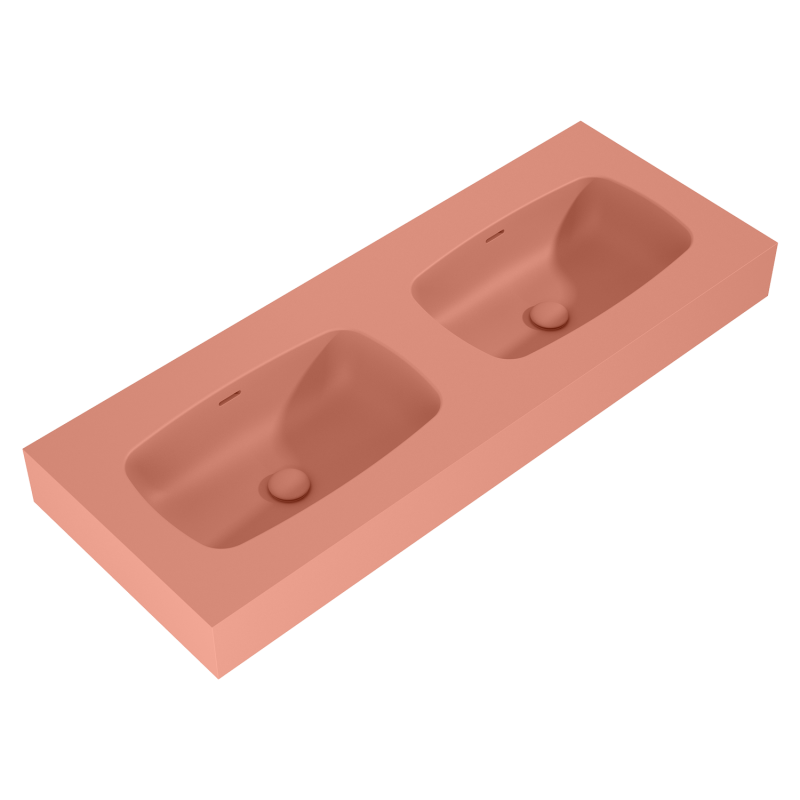 UMYWALKA DIMPLE 120 DUO ŚCIENNA, MARMUR TERRA PINK MATT ELITA 168892 / RE041200026600