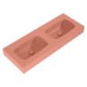 UMYWALKA DIMPLE 120 DUO ŚCIENNA, MARMUR TERRA PINK MATT ELITA 168892 / RE041200026600