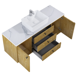 SZAFKA LEGACY 140 3S 2D DĄB NATURALNY FORNIR ELITA 168917 / RE011401096690