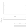 BLAT MDF 90/49,4/2,2 DĄB NATURAL PCV ELITA RE050900036590