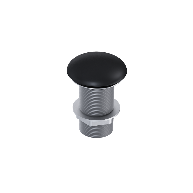 KOREK UMYWALKOWY NIEZAMYKANY BEZ PRZELEWU BLACK MATT ELITA 169446 / RE090000047160