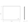 LUSTRO LED SQUARE 100/80 ELITA 169529 / RE069529000010