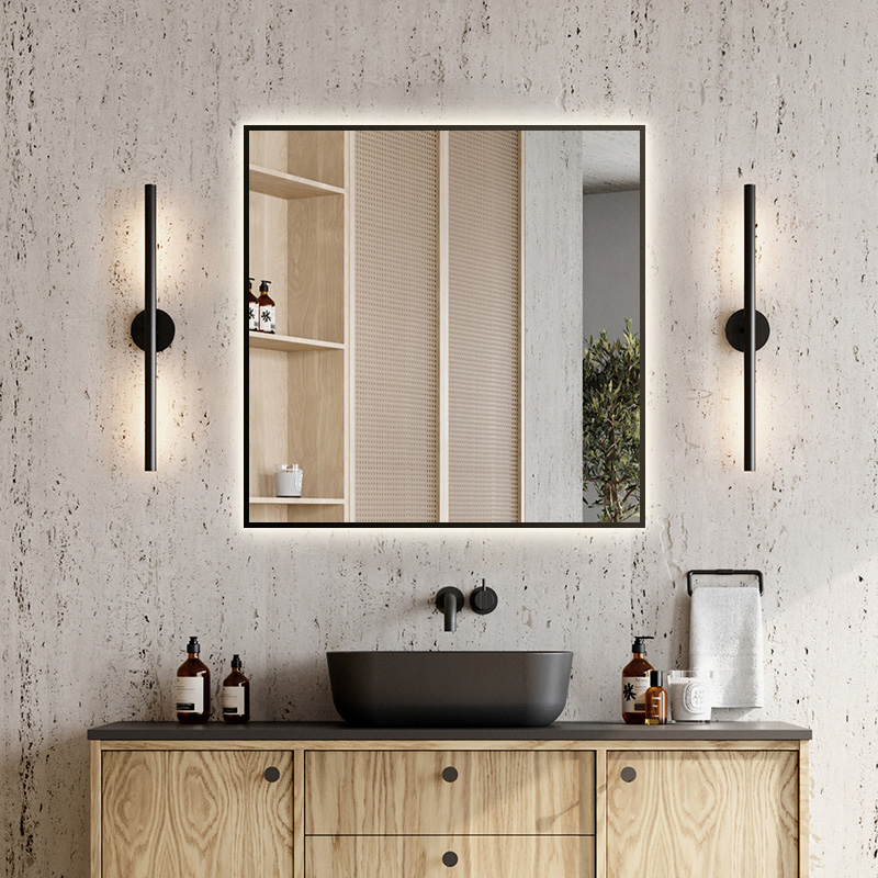 LUSTRO LED SHARON SQUARE 80/80 BLACK ELITA 169516 / RE060803010560