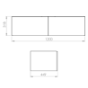 KOMODA LOOK SLIM 120 2S ANTHRACITE HG ELITA 169466 / RE081204026610