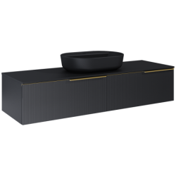 KOMODA SOHO SLIM 160 2S BLACK MATT ELITA 169481 / RE081604047160