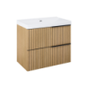 SZAFKA ASAMI 80 2S DĄB NATURALNY FORNIR ELITA 169432 / RE010800156690