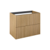 SZAFKA ASAMI 80 2S DĄB NATURALNY FORNIR ELITA 169432 / RE010800156690