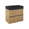 SZAFKA ASAMI 80 2S DĄB NATURALNY FORNIR ELITA 169432 / RE010800156690