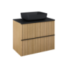 SZAFKA ASAMI 80 2S DĄB NATURALNY FORNIR ELITA 169432 / RE010800156690