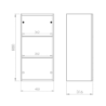 WISZĄCA FOR ALL 40 1D (31,6) BLACK HG ELITA 169679 / RE140400083510