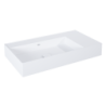 UMYWALKA LEVEL 80 LEWA ŚCIENNA, SOLID-SURFACE WHITE MATT ELITA RE041461175290