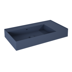 UMYWALKA LEVEL 80 LEWA ŚCIENNA, SOLID-SURFACE NAVY BLUE MATT ELITA RE041461177030