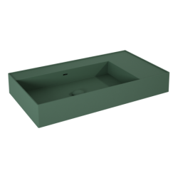 UMYWALKA LEVEL 80 LEWA ŚCIENNA, SOLID-SURFACE FOREST GREEN MATT ELITA RE041461177010