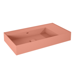 UMYWALKA LEVEL 80 LEWA ŚCIENNA, SOLID-SURFACE TERRA PINK MATT ELITA RE041461176600
