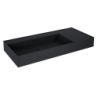 UMYWALKA LEVEL 100 LEWA ŚCIENNA, SOLID-SURFACE BLACK MATT ELITA RE041461187160