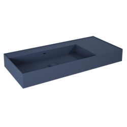 UMYWALKA LEVEL 100 LEWA ŚCIENNA, SOLID-SURFACE NAVY BLUE MATT ELITA RE041461187030