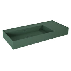 UMYWALKA LEVEL 100 LEWA ŚCIENNA, SOLID-SURFACE FOREST GREEN MATT ELITA RE041461187010