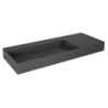 UMYWALKA LEVEL 120 LEWA ŚCIENNA, SOLID-SURFACE ANTHRACITE MATT ELITA RE041461196010