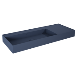 UMYWALKA LEVEL 120 LEWA ŚCIENNA, SOLID-SURFACE NAVY BLUE MATT ELITA RE041461197030