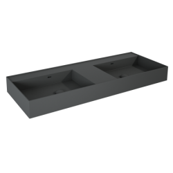 UMYWALKA LEVEL 120 DUO ŚCIENNA, SOLID-SURFACE ANTHRACITE MATT ELITA RE041461206010