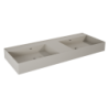 UMYWALKA LEVEL 120 DUO ŚCIENNA, SOLID-SURFACE FUME MATT ELITA RE041461207020