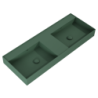 UMYWALKA LEVEL 120 DUO ŚCIENNA, SOLID-SURFACE FOREST GREEN MATT ELITA RE041461207010