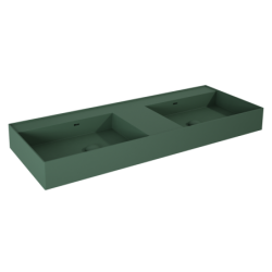 UMYWALKA LEVEL 120 DUO ŚCIENNA, SOLID-SURFACE FOREST GREEN MATT ELITA RE041461207010