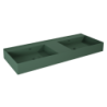 UMYWALKA LEVEL 120 DUO ŚCIENNA, SOLID-SURFACE FOREST GREEN MATT ELITA RE041461207010