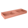 UMYWALKA LEVEL 120 DUO ŚCIENNA, SOLID-SURFACE TERRA PINK MATT ELITA RE041461206600