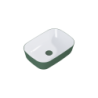 UMYWALKA NABLATOWA RENI BICOLOR WHITE HG / FOREST GREEN MATT ELITA 146115 / RE040460896150